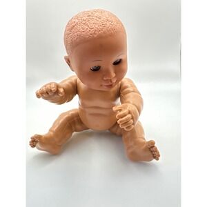 Cititoy 2012 Baby Doll BP127 BP0502 Vinyl 10 Inch Molded Hair Brown Eyes